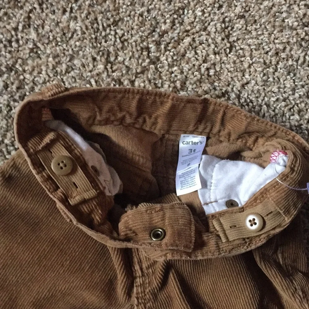 Carters adorable brown kaki pants